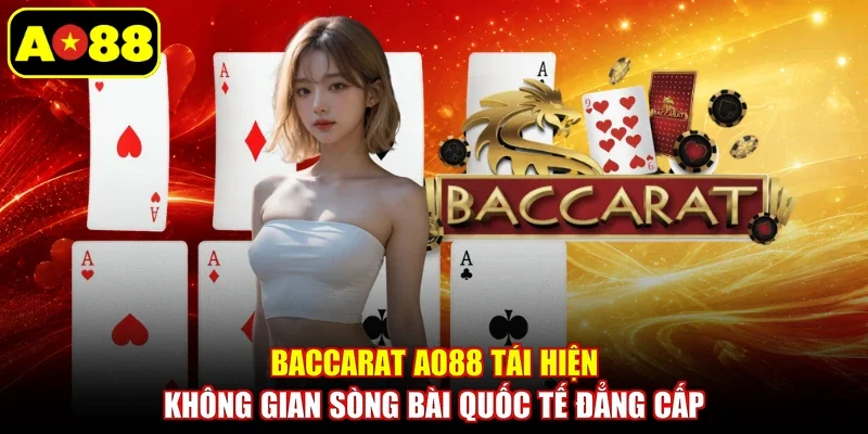 Baccarat AO88 tái hiện không gian sòng bài quốc tế đẳng cấp