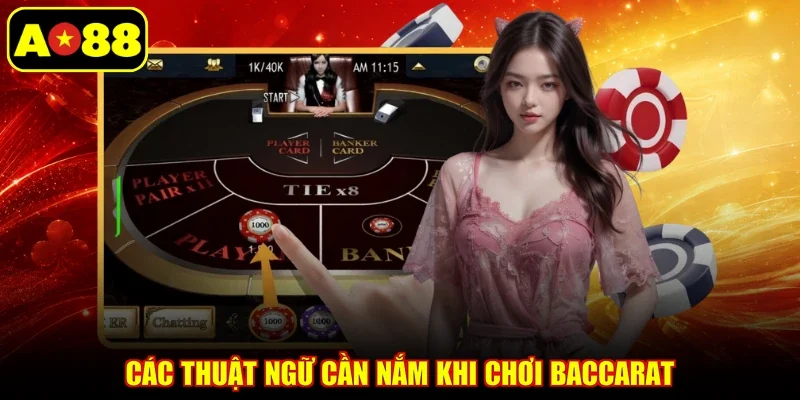 Các thuật ngữ cần nắm khi chơi baccarat
