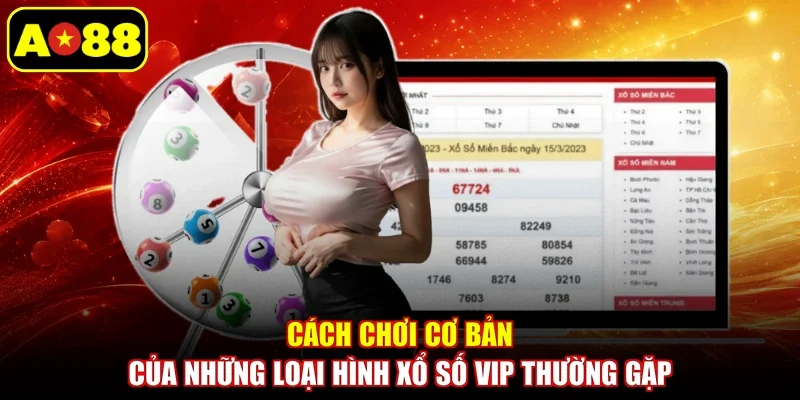 Cách chơi cơ bản của những loại hình xổ số VIP thường gặp