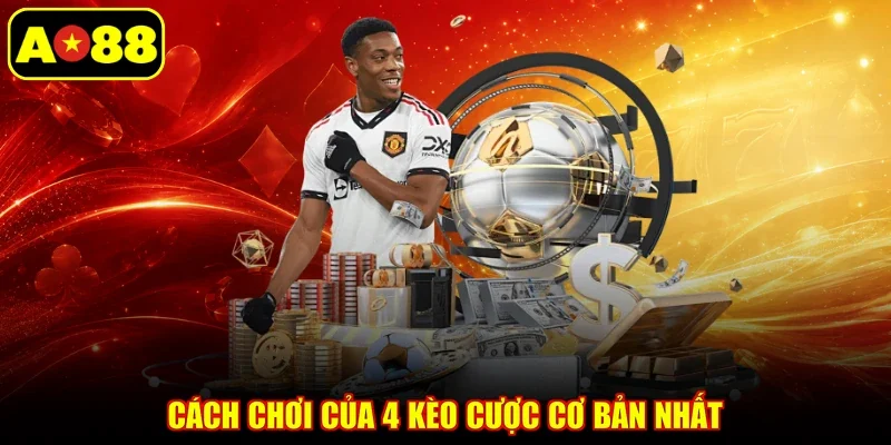 Cách chơi của 4 kèo cược cơ bản nhất 