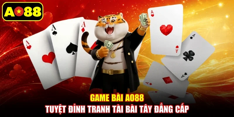 Game Bài AO88 - Tuyệt Đỉnh Tranh Tài Bài Tây Đẳng Cấp