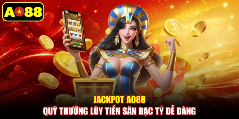 Jackpot AO88 - Quỹ Thưởng Lũy Tiến Săn Bạc Tỷ Dễ Dàng
