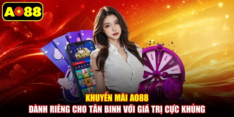 Khuyến mãi AO88 dành riêng cho tân binh với giá trị cực khủng
