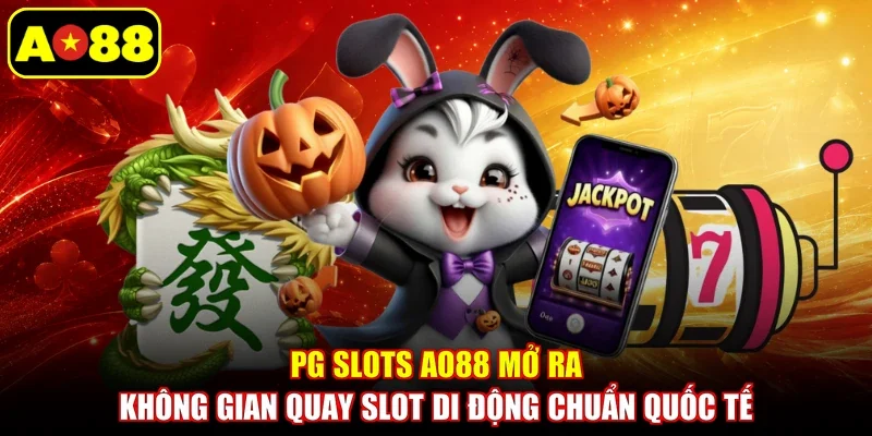 PG Slots AO88 mở ra không gian quay slot di động chuẩn quốc tế