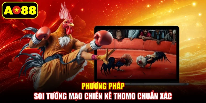 Phương pháp soi tướng mạo chiến kê Thomo chuẩn xác