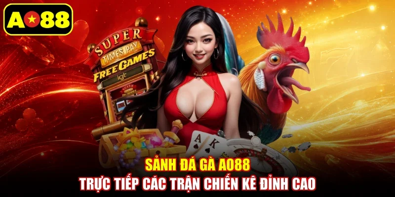 Sảnh đá gà AO88 trực tiếp các trận chiến kê đỉnh cao
