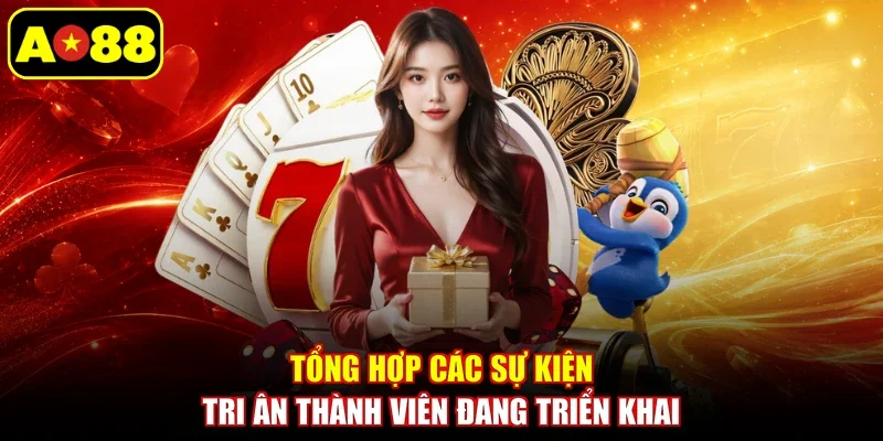 Tổng hợp các sự kiện tri ân thành viên đang triển khai